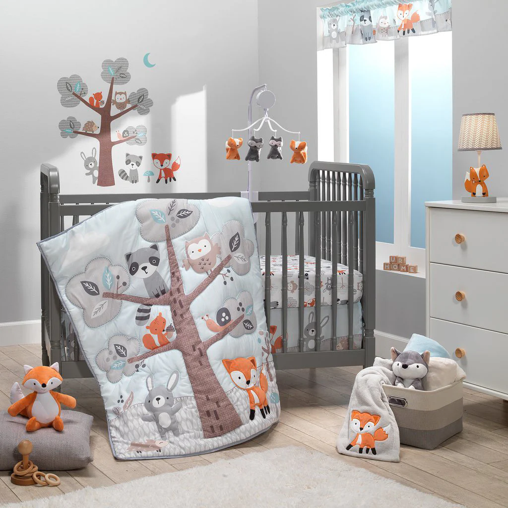 Bedtime Originals Woodland Friends Window Valance - Image 4
