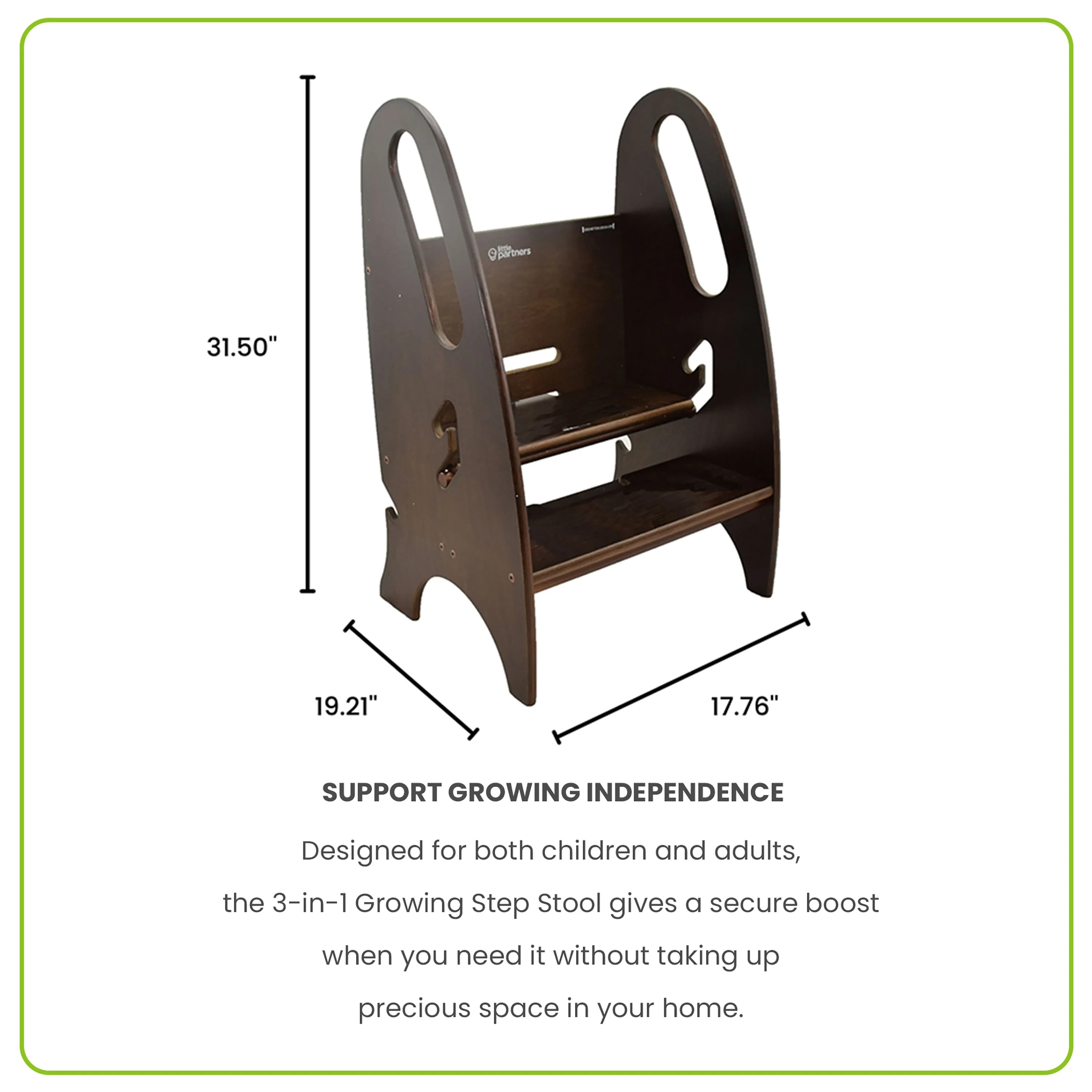 Little Partners 3-in-1 Growing Step Stool - Image 30